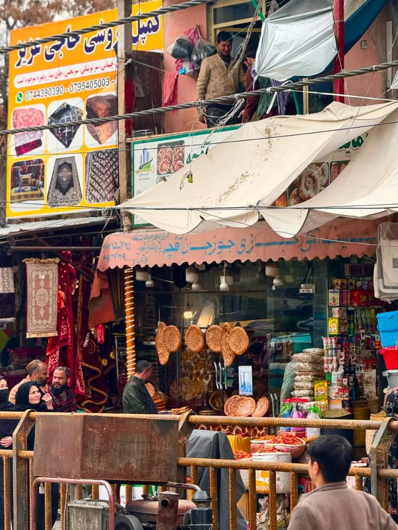 A colourful Kabul bazaar